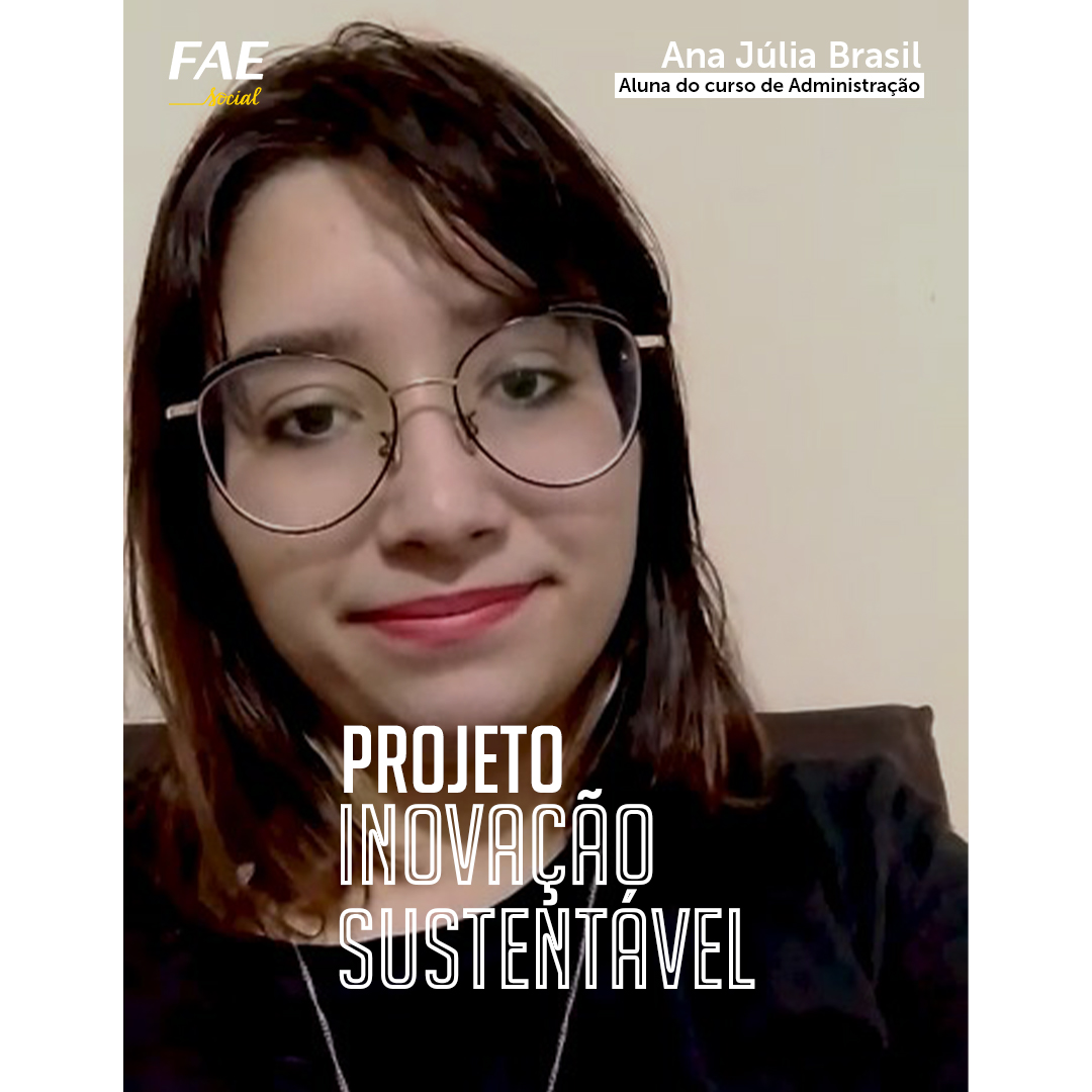 Ana Julia Brasil - aluna de ADM