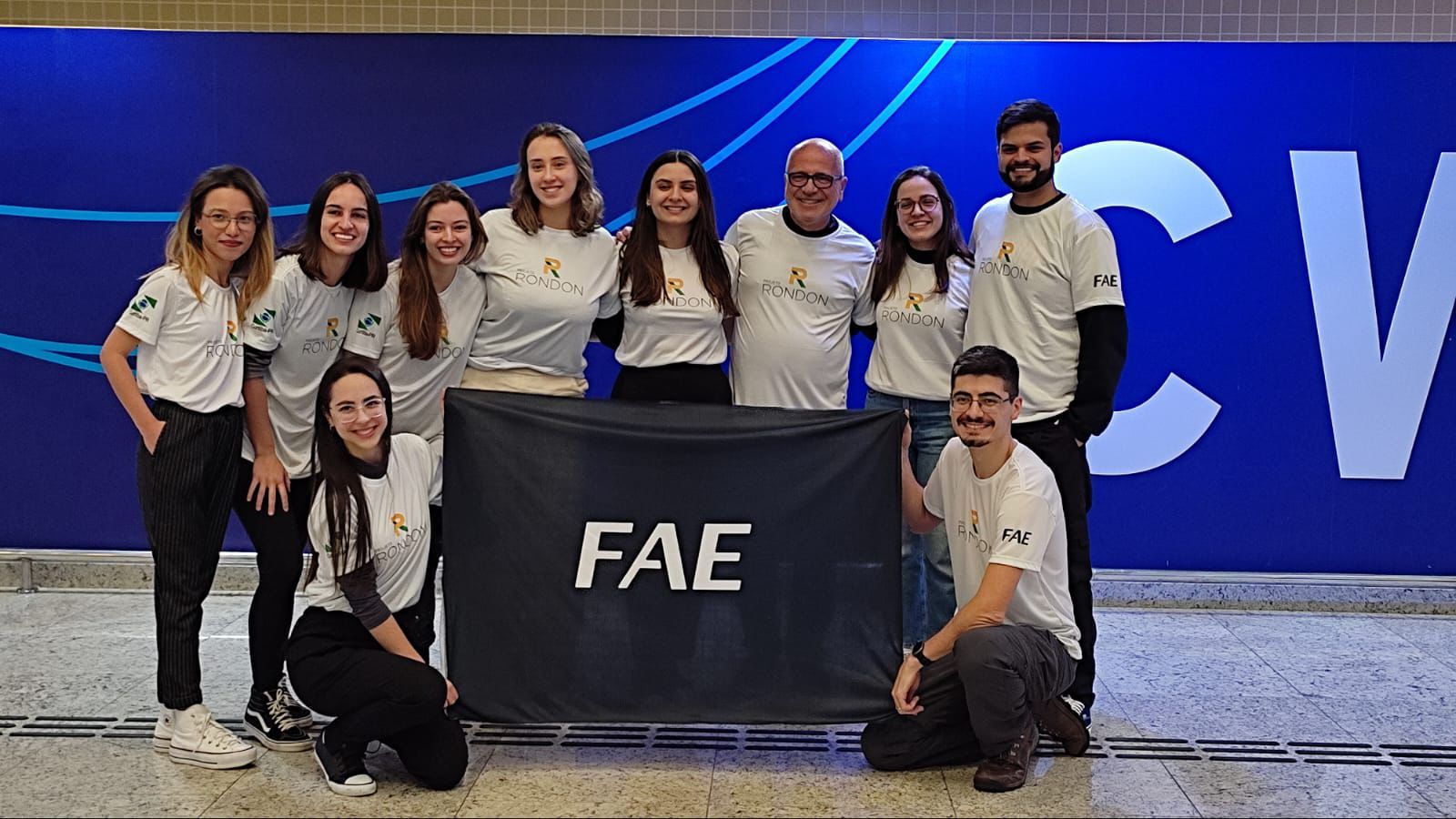 Participantes da FAE que integraram a  Operação Sentinelas Avançadas II do Projeto Rondon. 